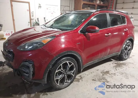 2021 Kia Sportage Sx Turbo z USA, uszkodzony, nr VIN KNDPRCA6XM7851941
